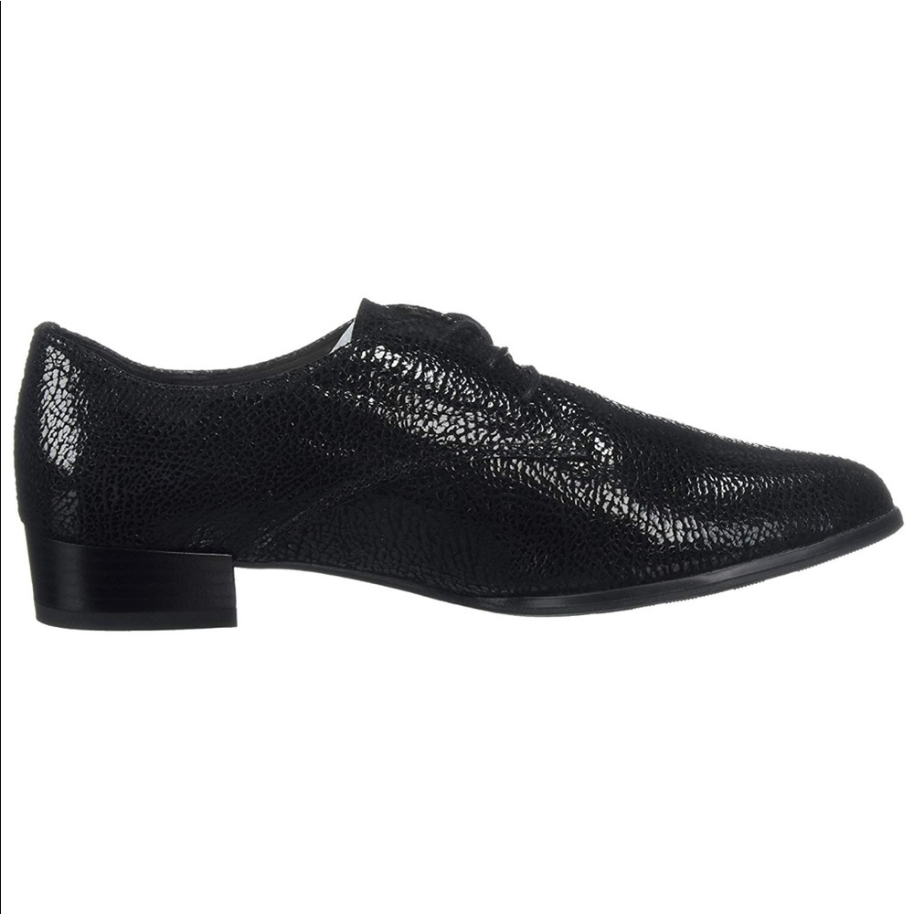 Distressed Genuine Leather Derby Lace Up Oxfords - Picture 8 of 8